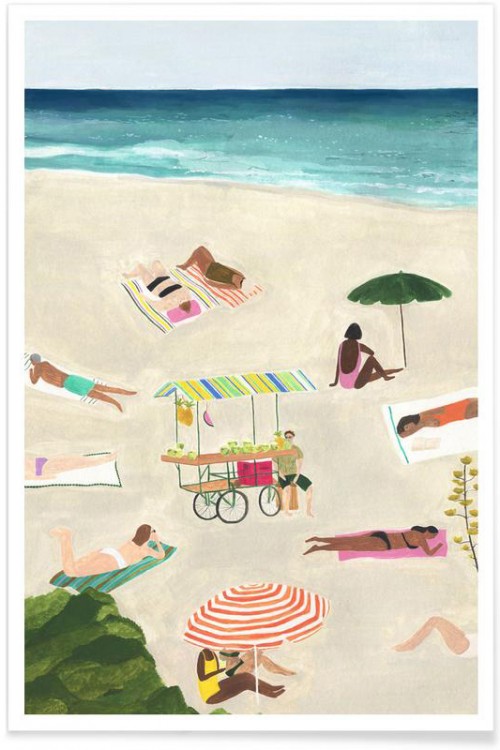 Affiche Beach day