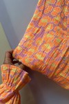 Blouse leo fluo