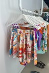 short and shirt printed "sardines" set