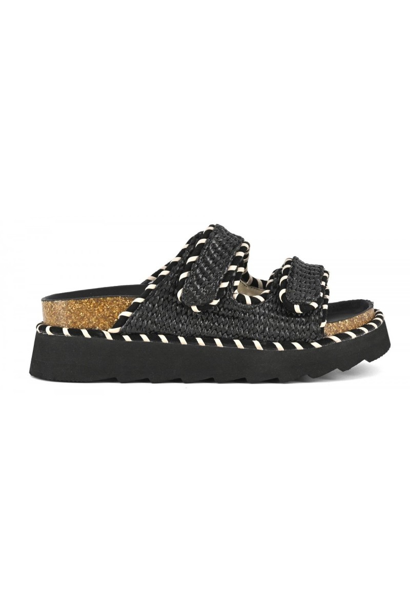woven Raffia sandals