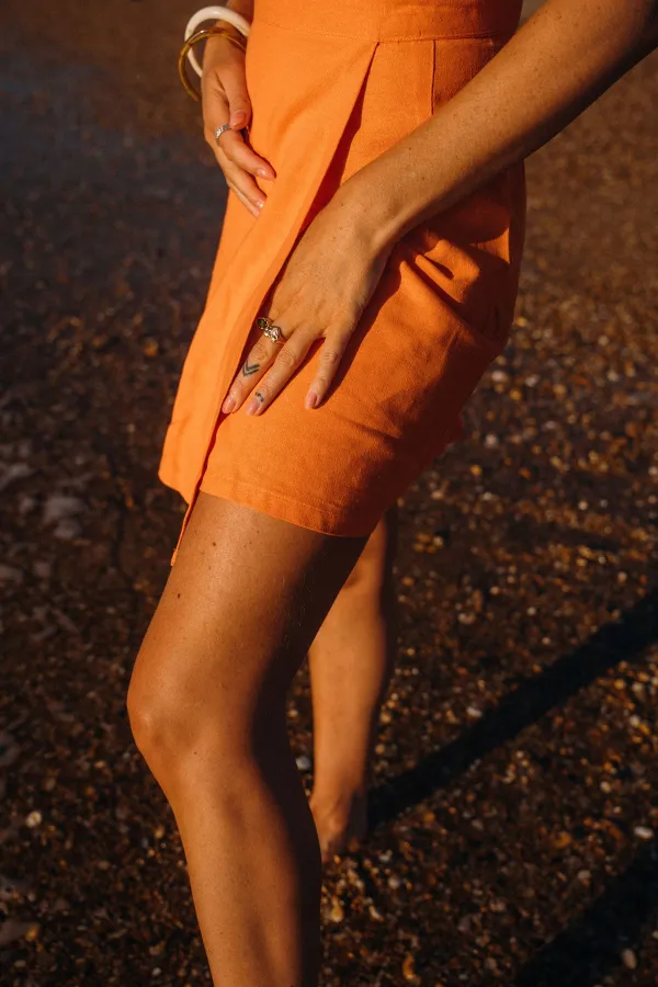 Mini Jupe Bingin orange