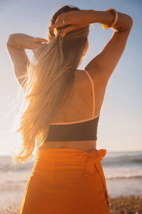 Mini Jupe Bingin orange