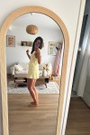 Set en crochet lilas