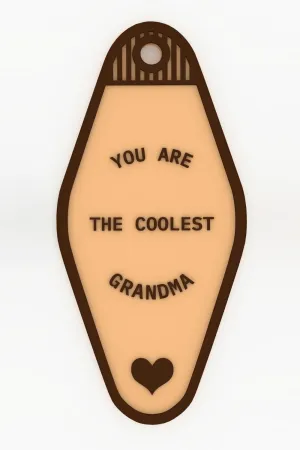 porte-clef "best grandma"