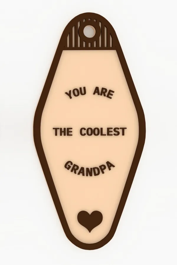 porte-clef "best grandma"