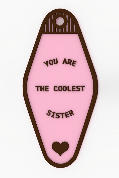 coolest bro key chain