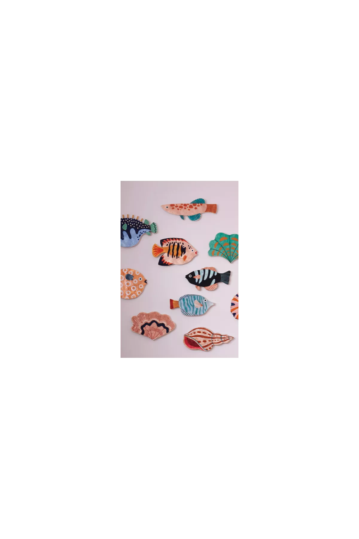 coquillage mural nacré