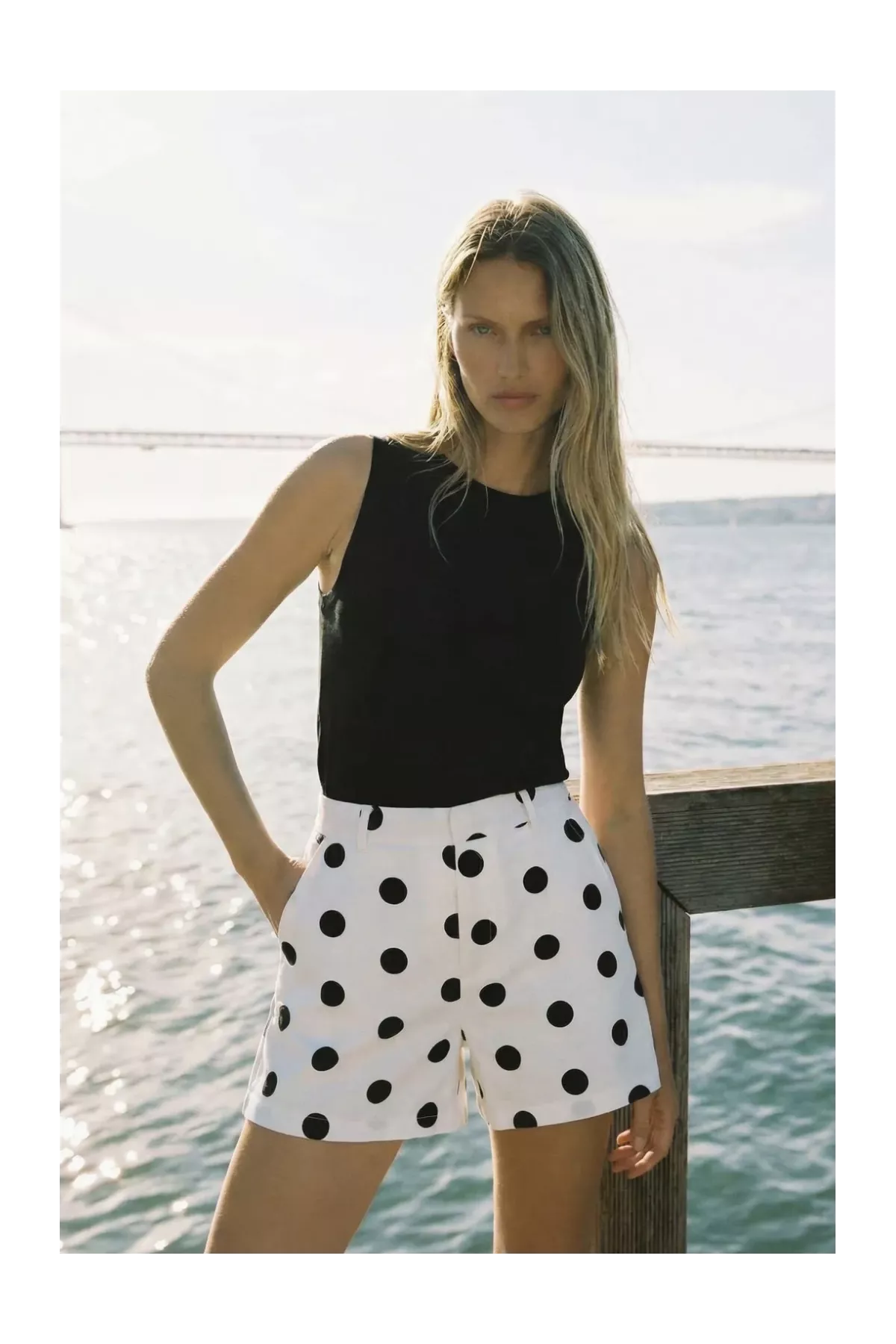 Short à pois