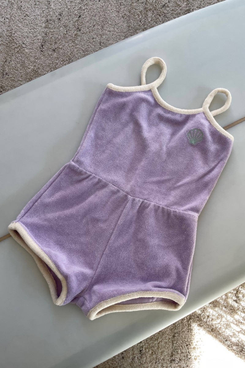 girl lilac playsuit