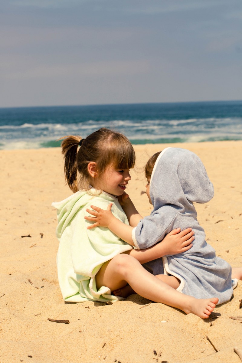 Poncho de plage