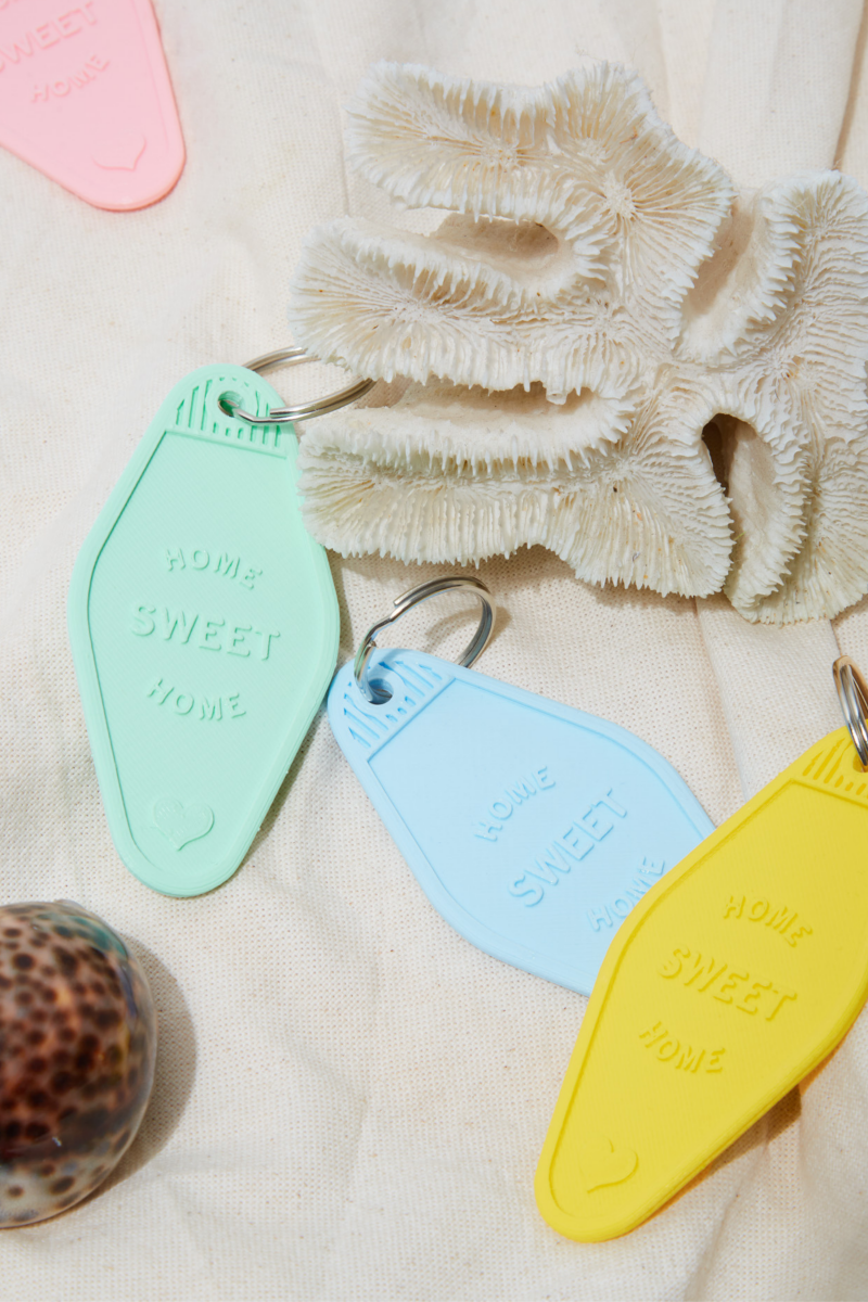 Porte clef "home sweet home"