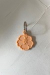 Porte clef "Hibiscus" pêche