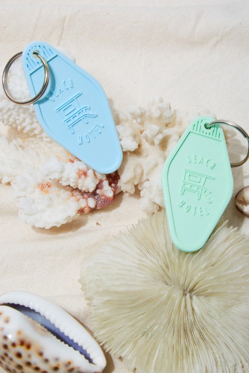 Mini motel key chain