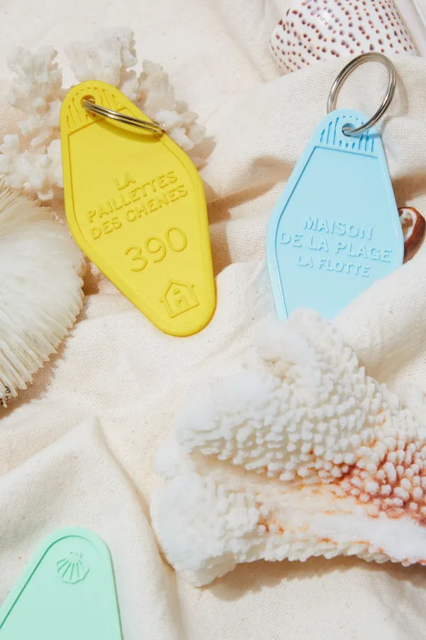 Porte clef "Motel" personnalisé